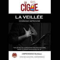 Improvisation Théâtre Improvisation Lyon Theatre Improvisation Bordeaux La veillée à l'Improvidence